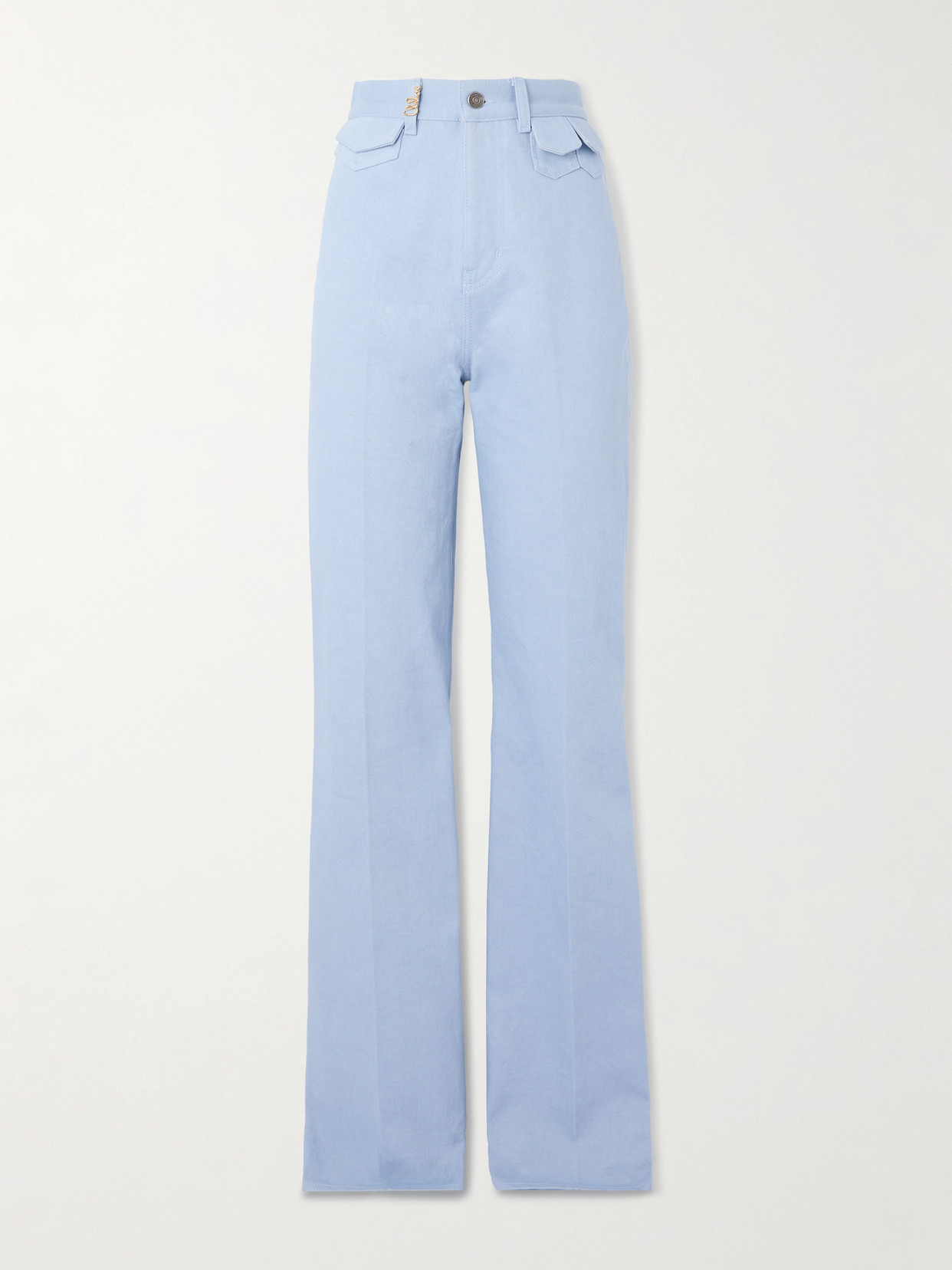 Chloé High-rise Straight-leg Jeans In Blue