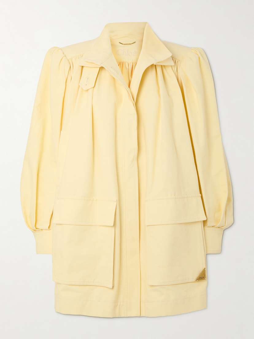 Chloé Gathered Cotton Jacket
