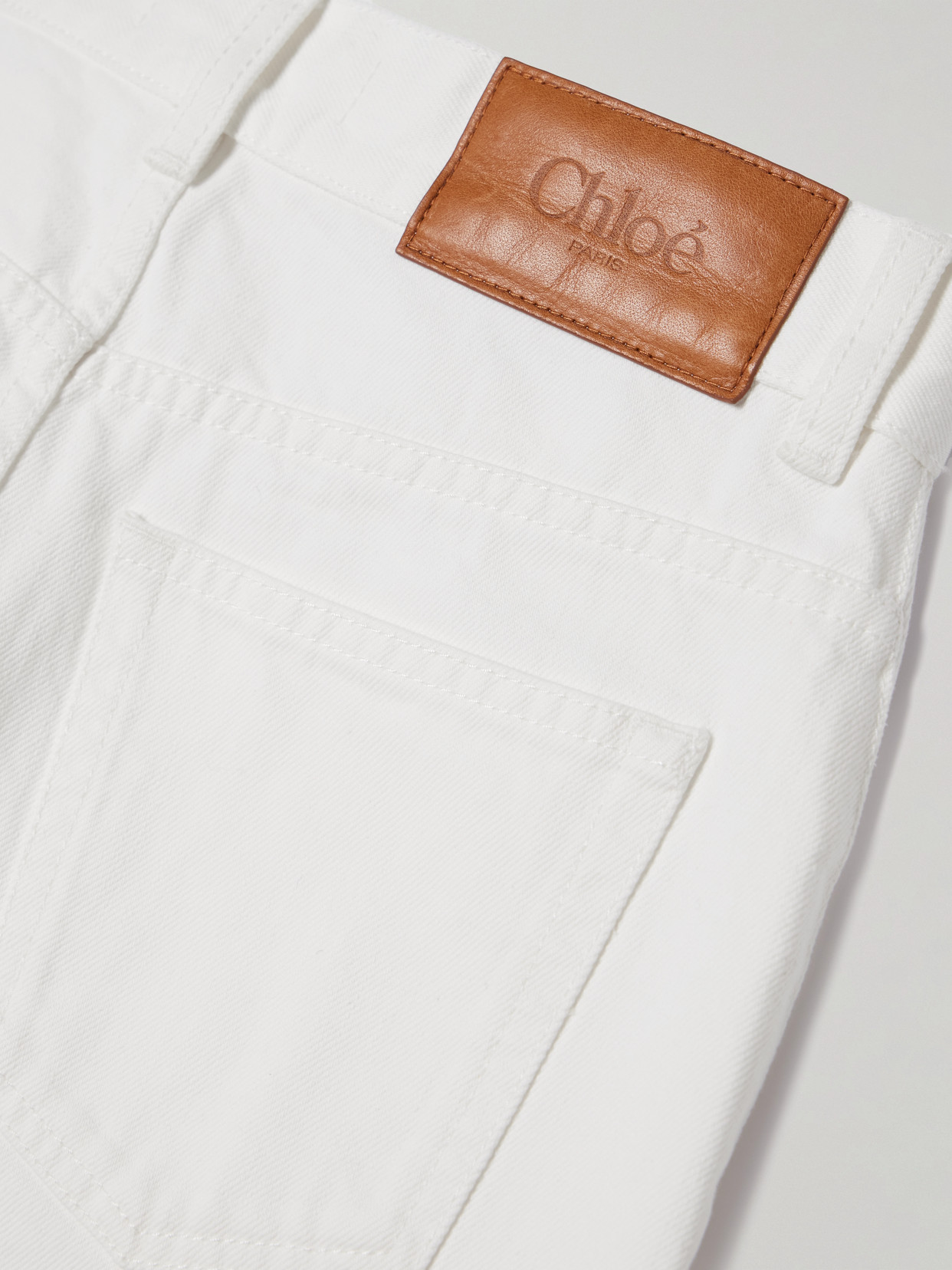 Chloé - High-Rise Straight-Leg Jeans