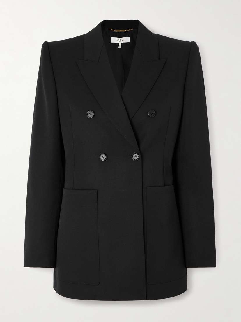 Chloé Double-breasted Wool Blazer