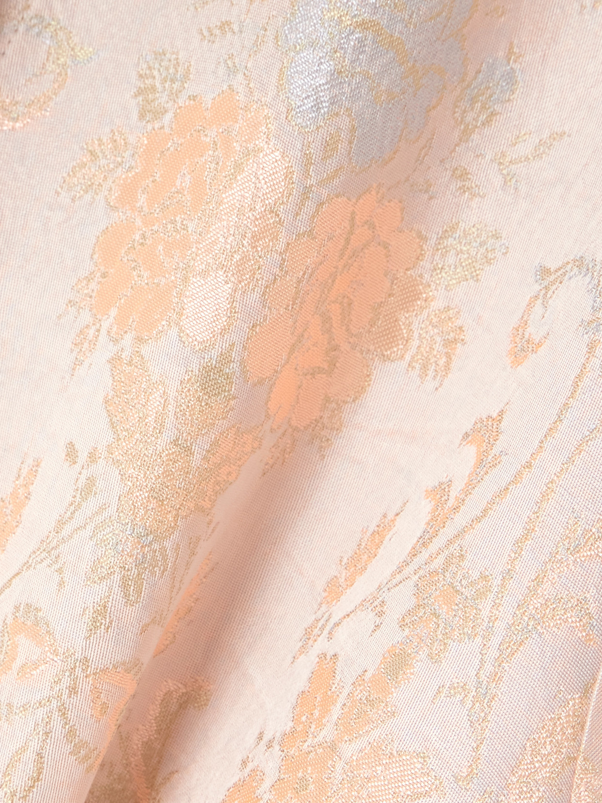 Shop Dries Van Noten Satin-jacquard Shirt In Pink