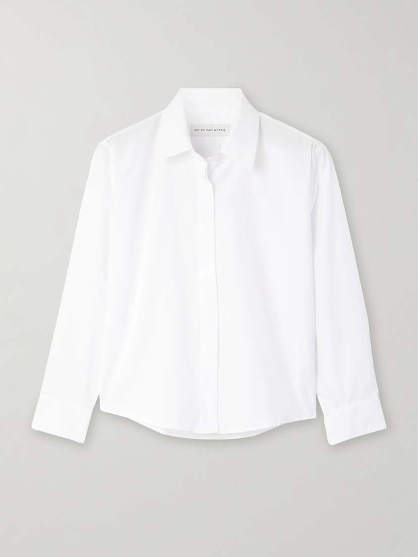 Dries Van Noten Cotton-poplin Shirt