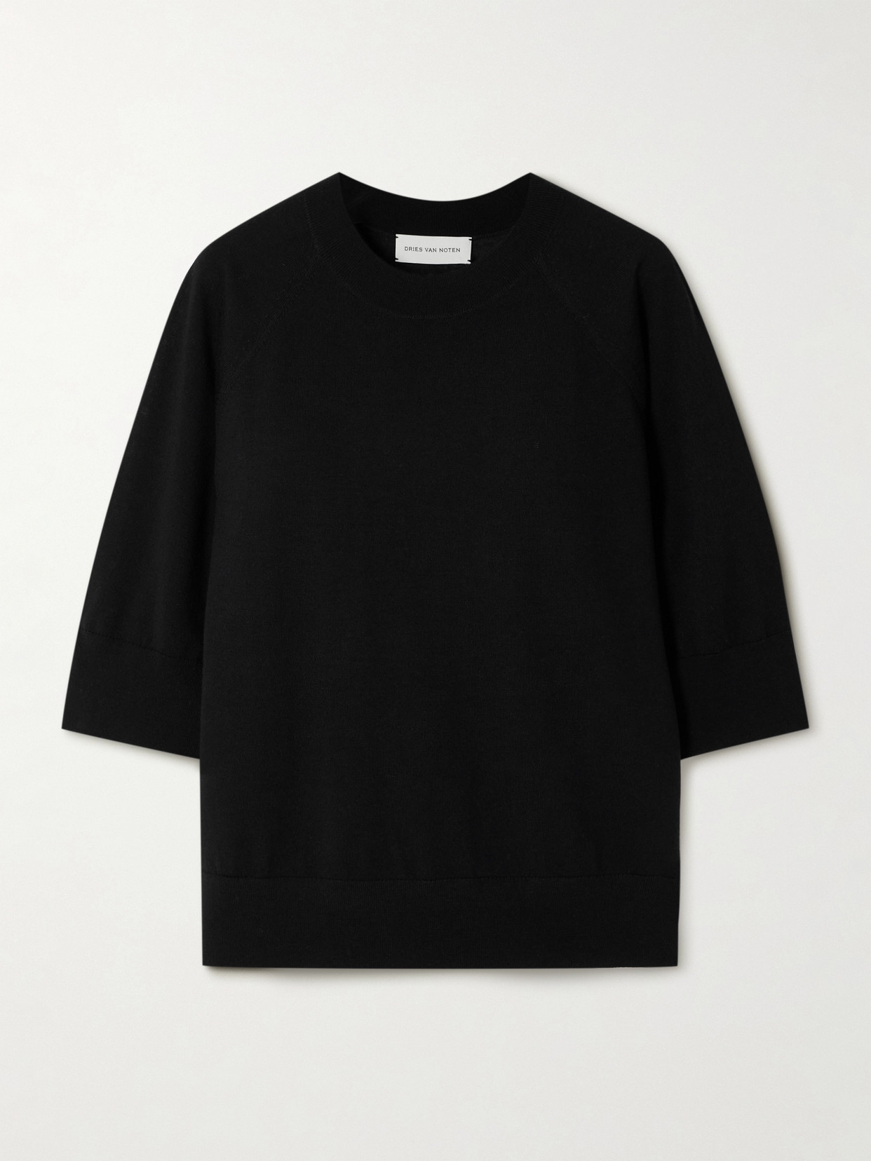 Dries Van Noten - Merino Wool Sweater - Black