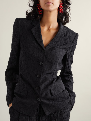 Dries Van Noten Billy jacquard blazer