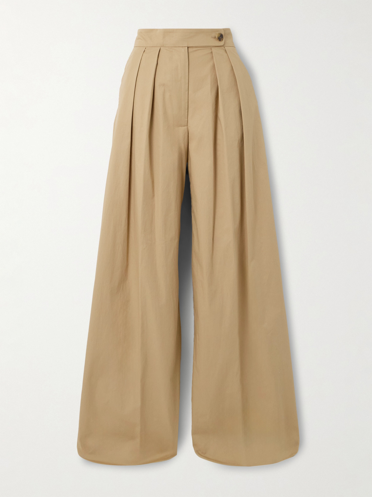 Dries Van Noten Pamplona Wide-leg Pants In Neutrals