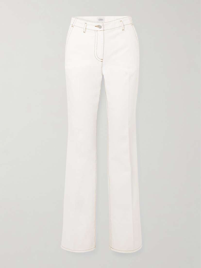 Dries Van Noten Parchia Low-rise Straight-leg Jeans