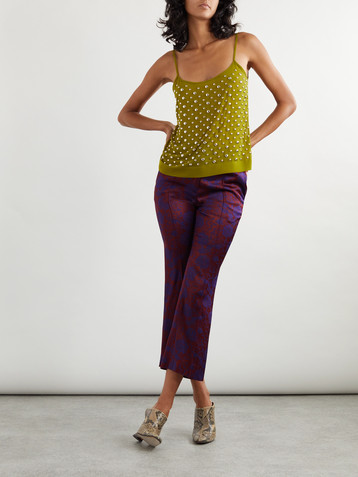 毎日が輝く【Dries Van Noten】Leopard-print wide-leg pants Dries Van Noten Leopard Wide-Leg Pants | Neiman Marcus