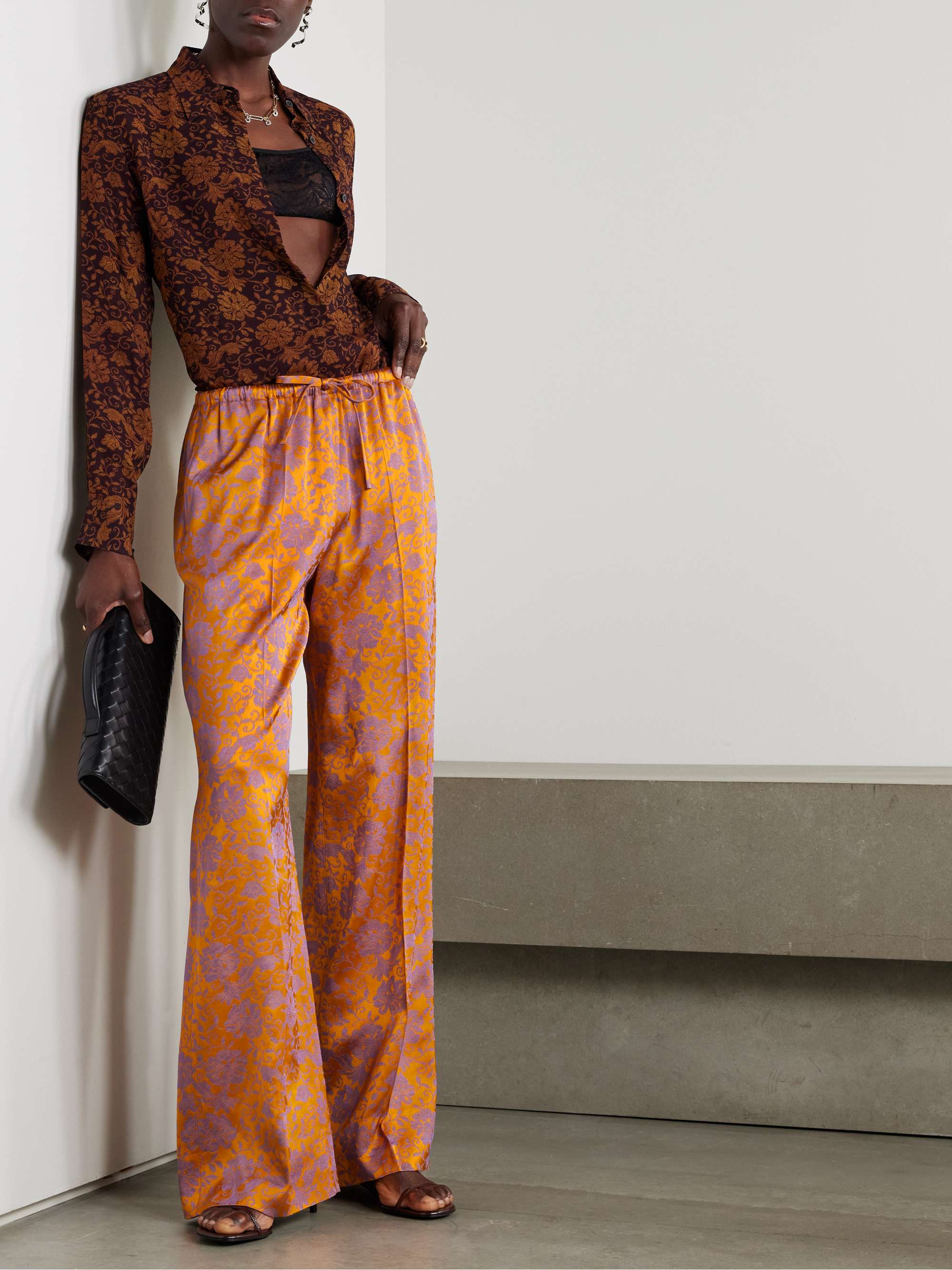 DORIES VAN NOTEN 23AW MESH WIDE PANTS メンズ