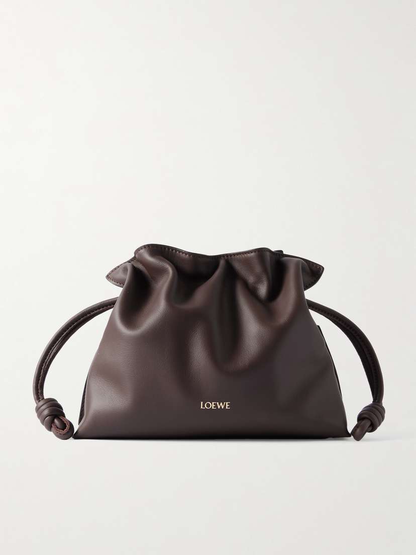 Loewe Flamenco Mini Leather Clutch