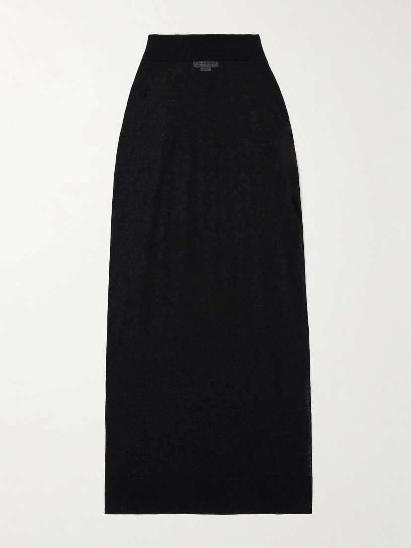 Stella McCartney Cotton-blend Midi Skirt