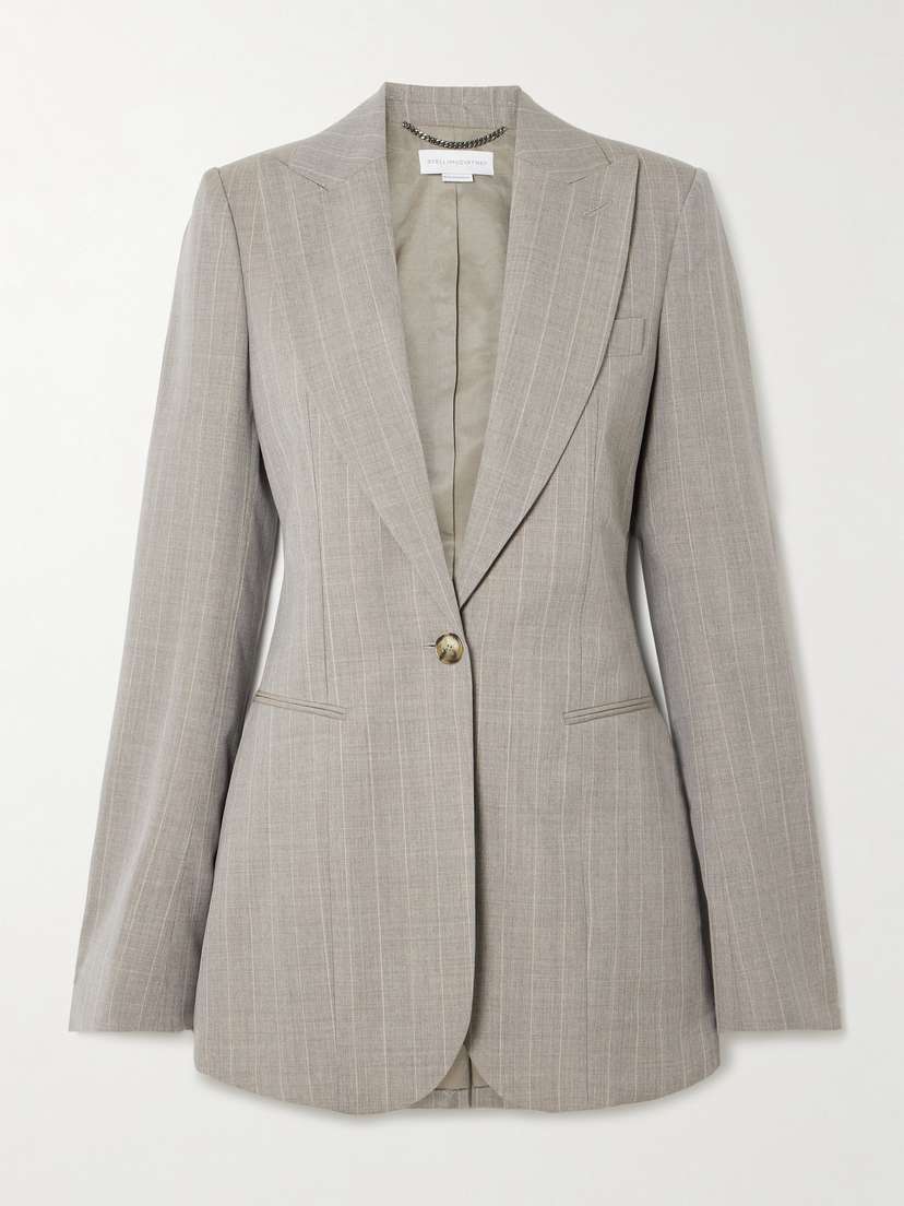 Stella McCartney Pinstriped Wool Blazer