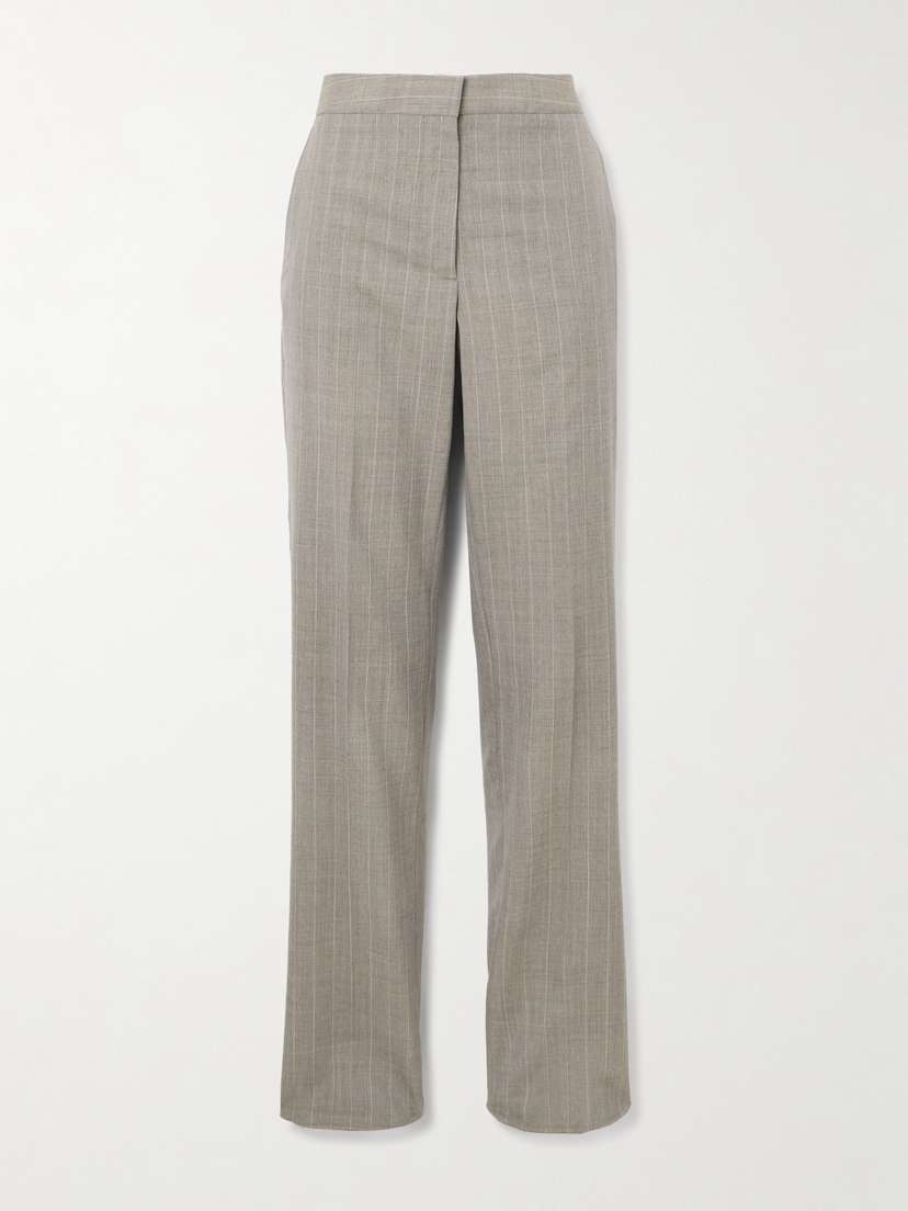 Stella McCartney Pinstriped Wool Straight-leg Pants