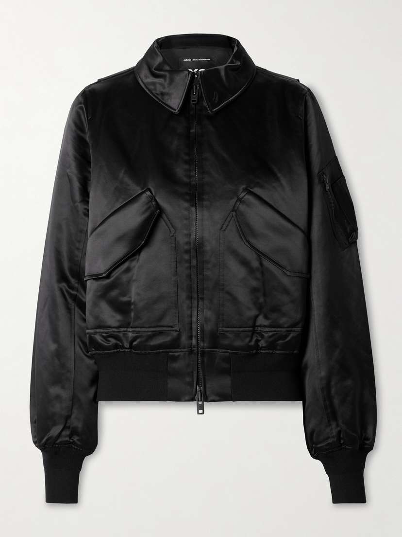 adidas Originals + Y-3 Padded Satin Bomber Jacket