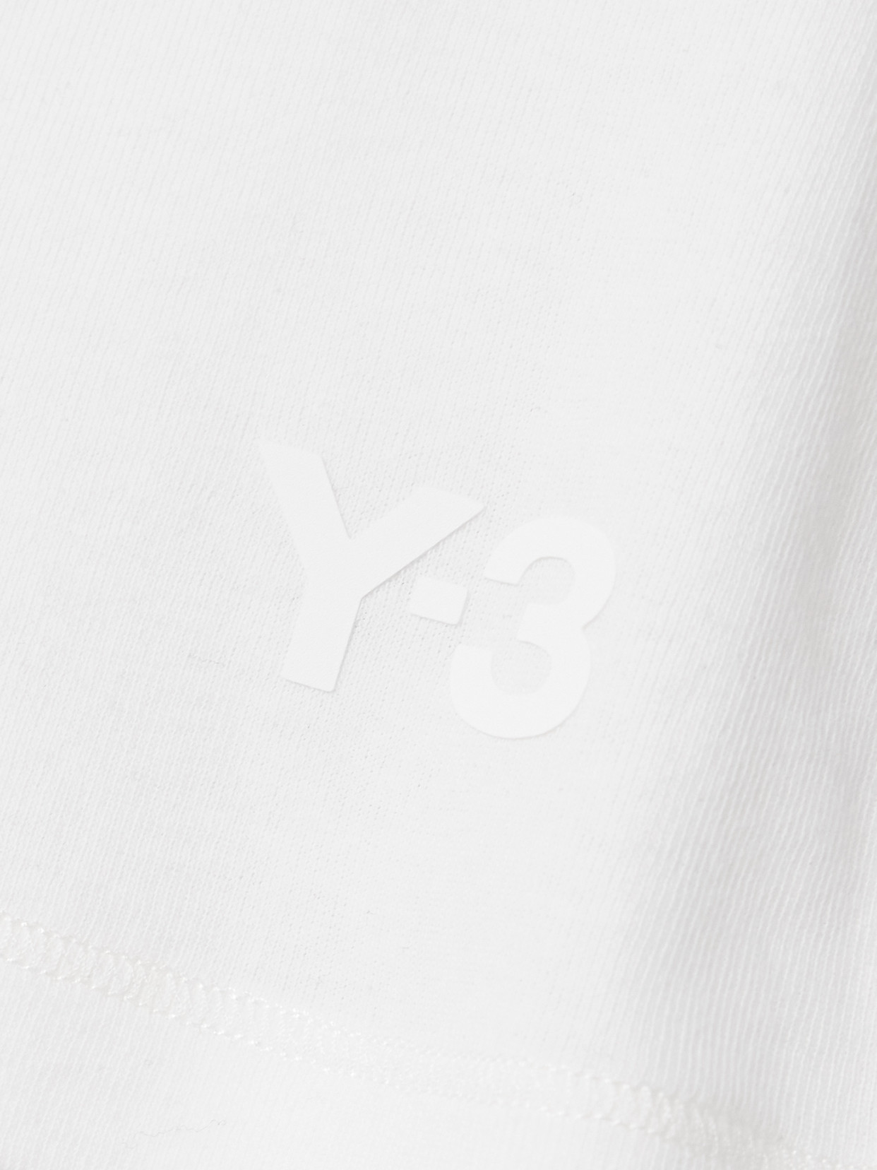 Adidas Originals + Y-3 Printed Organic Cotton-jersey T-shirt In White