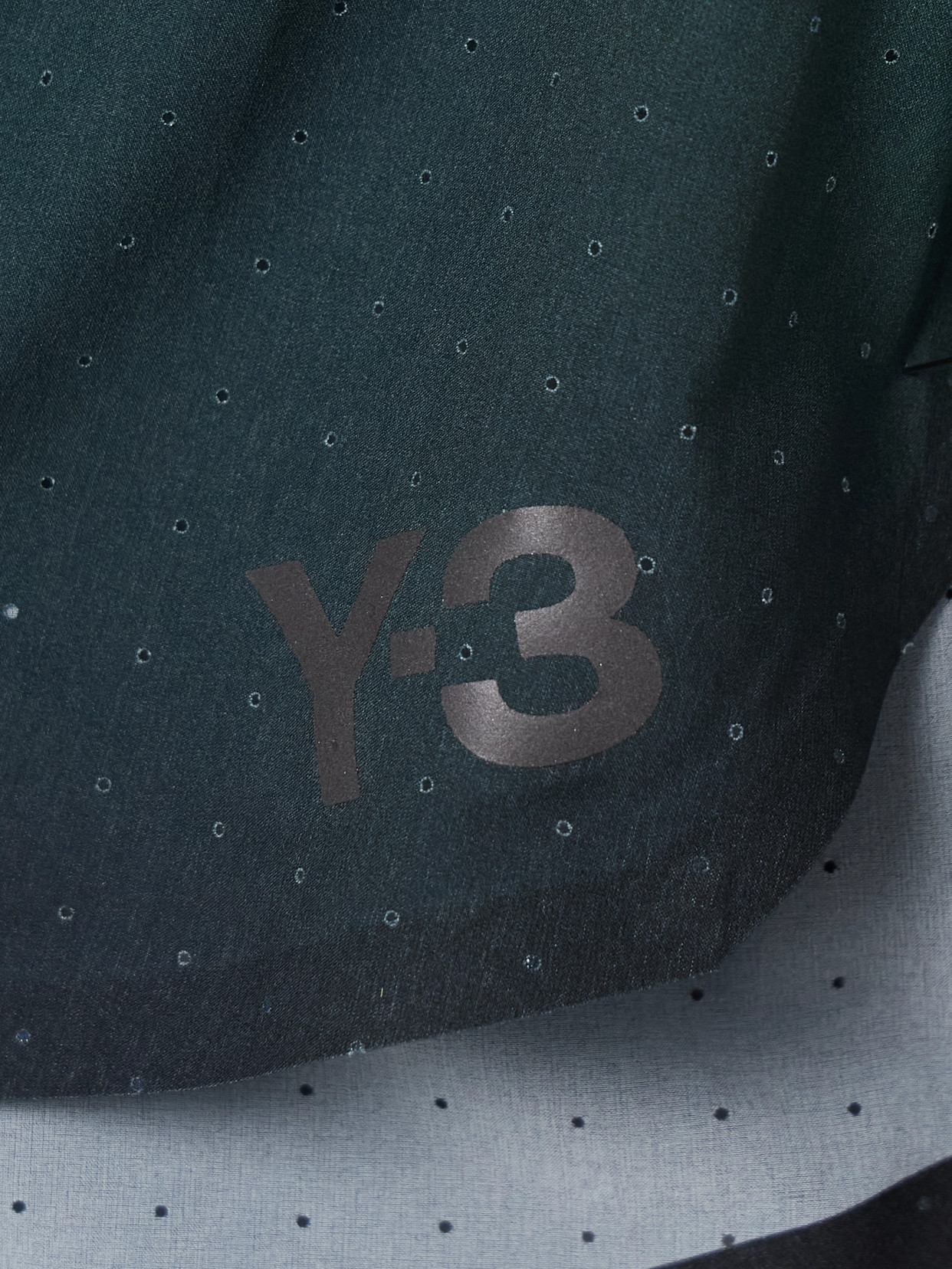 Shop Adidas Originals + Y-3 Ombré Recycled-mesh Shorts In Blue