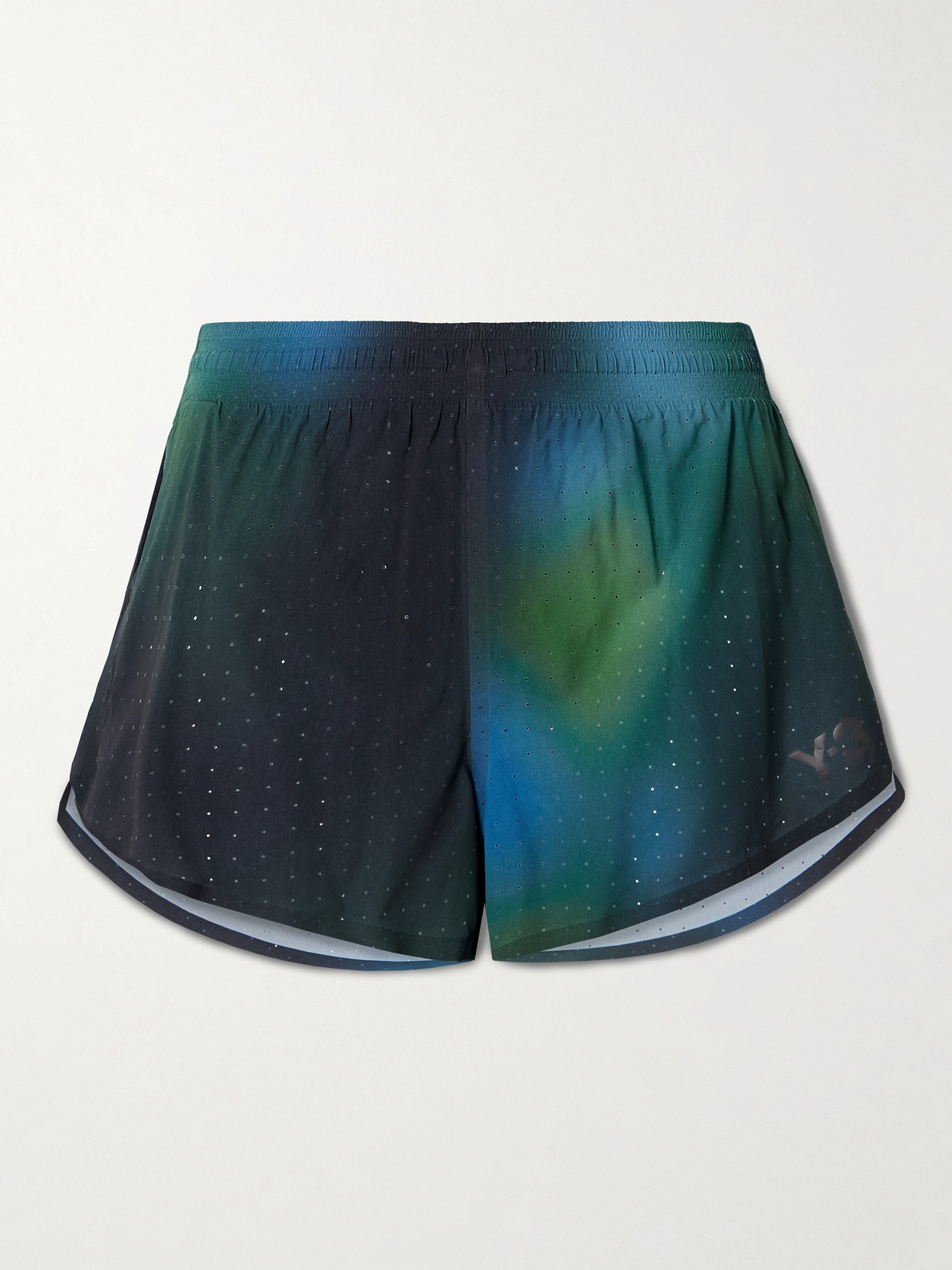 adidas Originals - + Y-3 Ombré Recycled-mesh Shorts - Blue