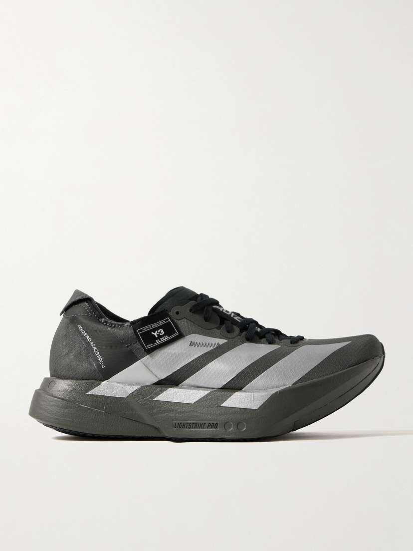 adidas Originals + Y-3 Adizero Adios Pro 4 Rubber-trimmed Ripstop Sneakers