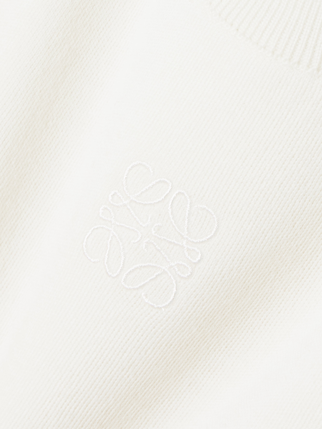 Loewe Layered Wool-jersey Top In White