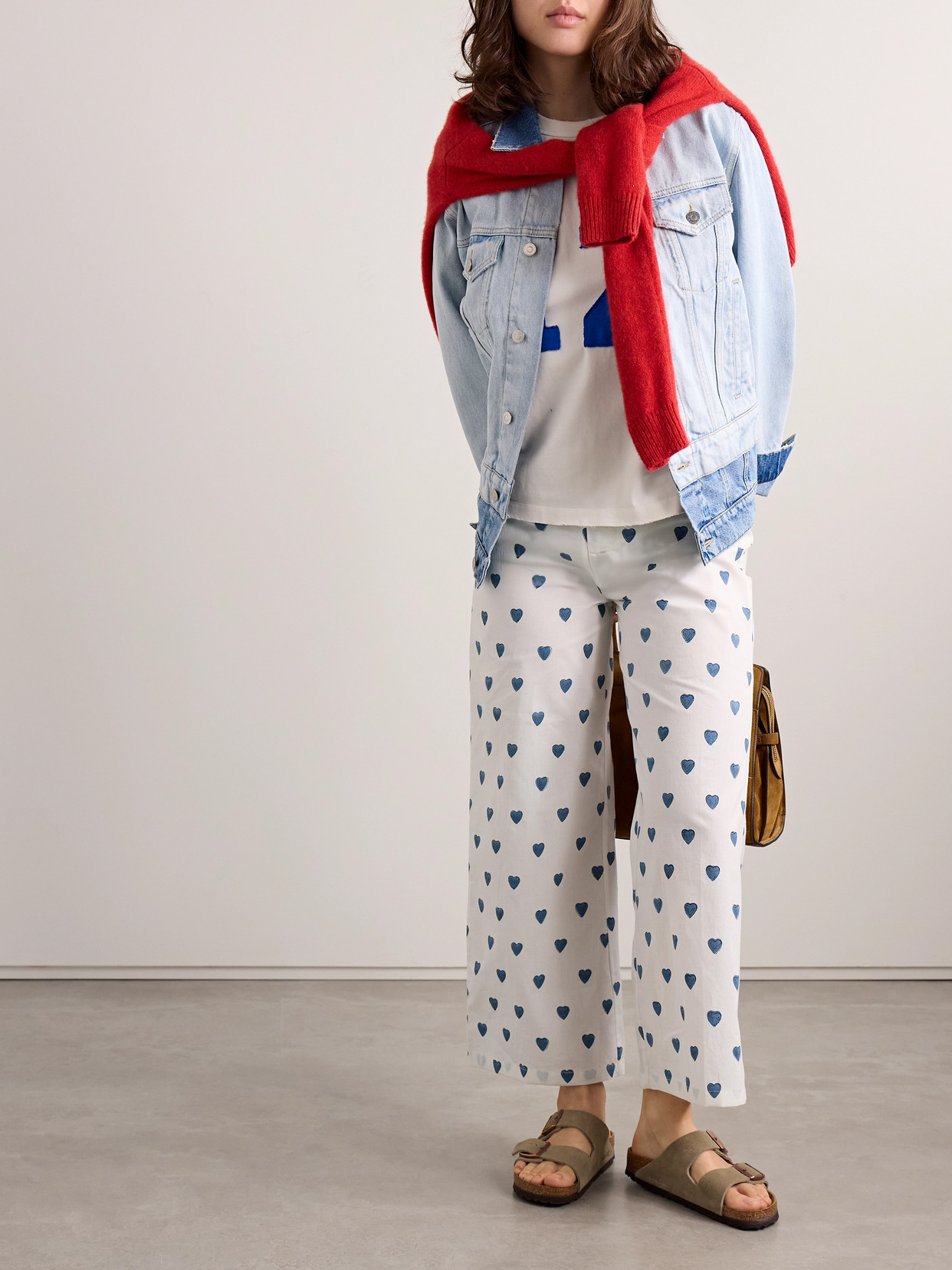 ALIX OF BOHEMIA SCOUT PRINTED COTTON STRAIGHT-LEG PANTS