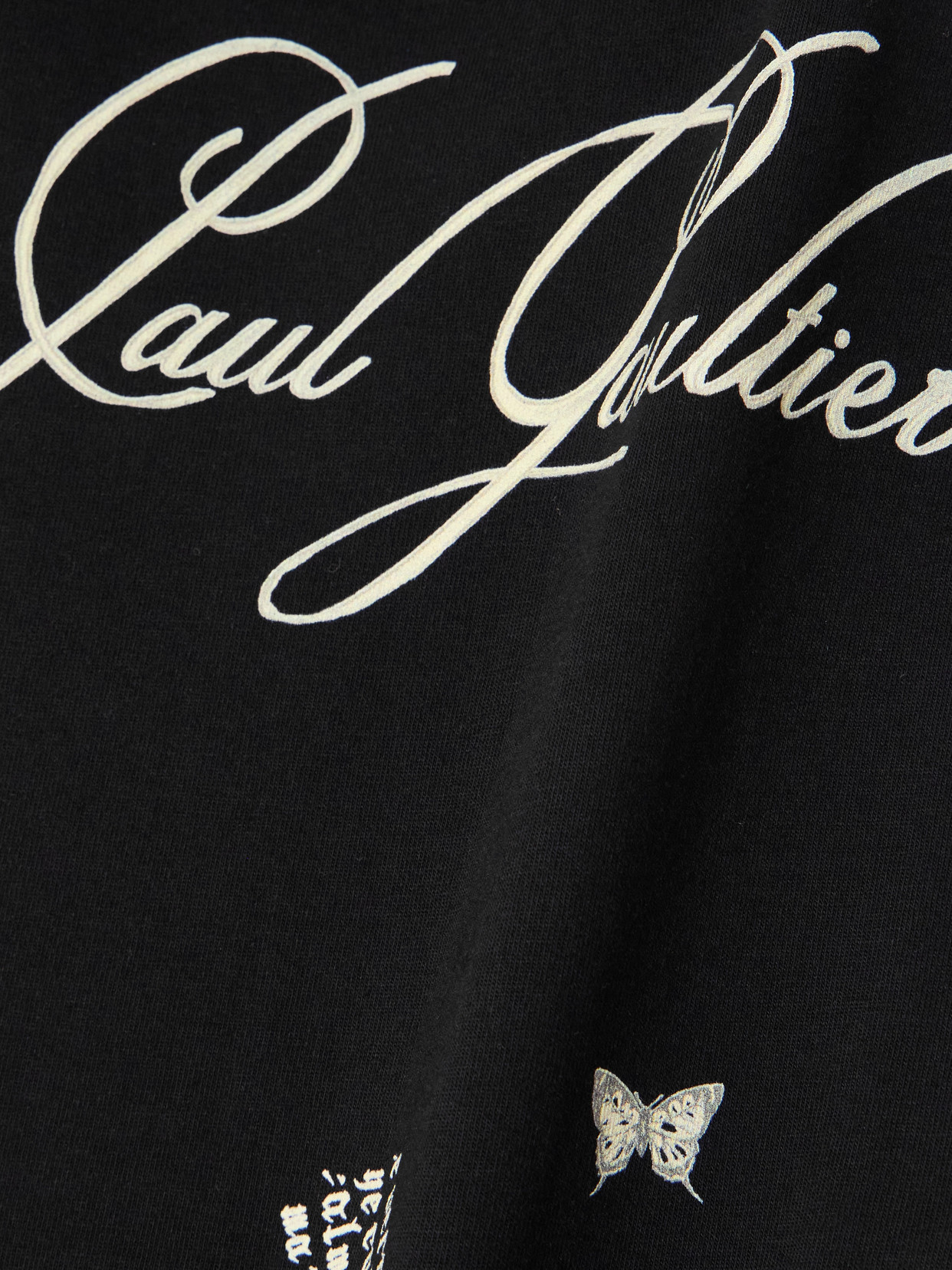 JEAN PAUL GAULTIER PRINTED COTTON-JERSEY T-SHIRT