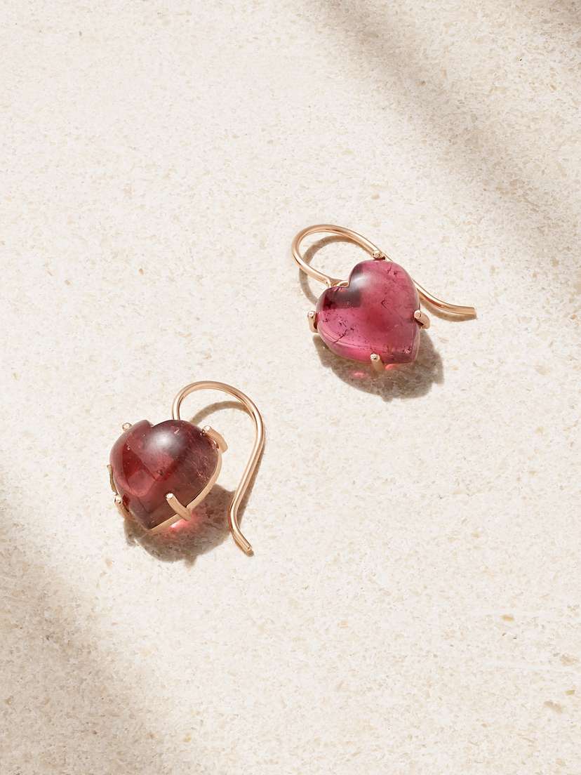 Irene Neuwirth 18-karat Gold Tourmaline Earrings