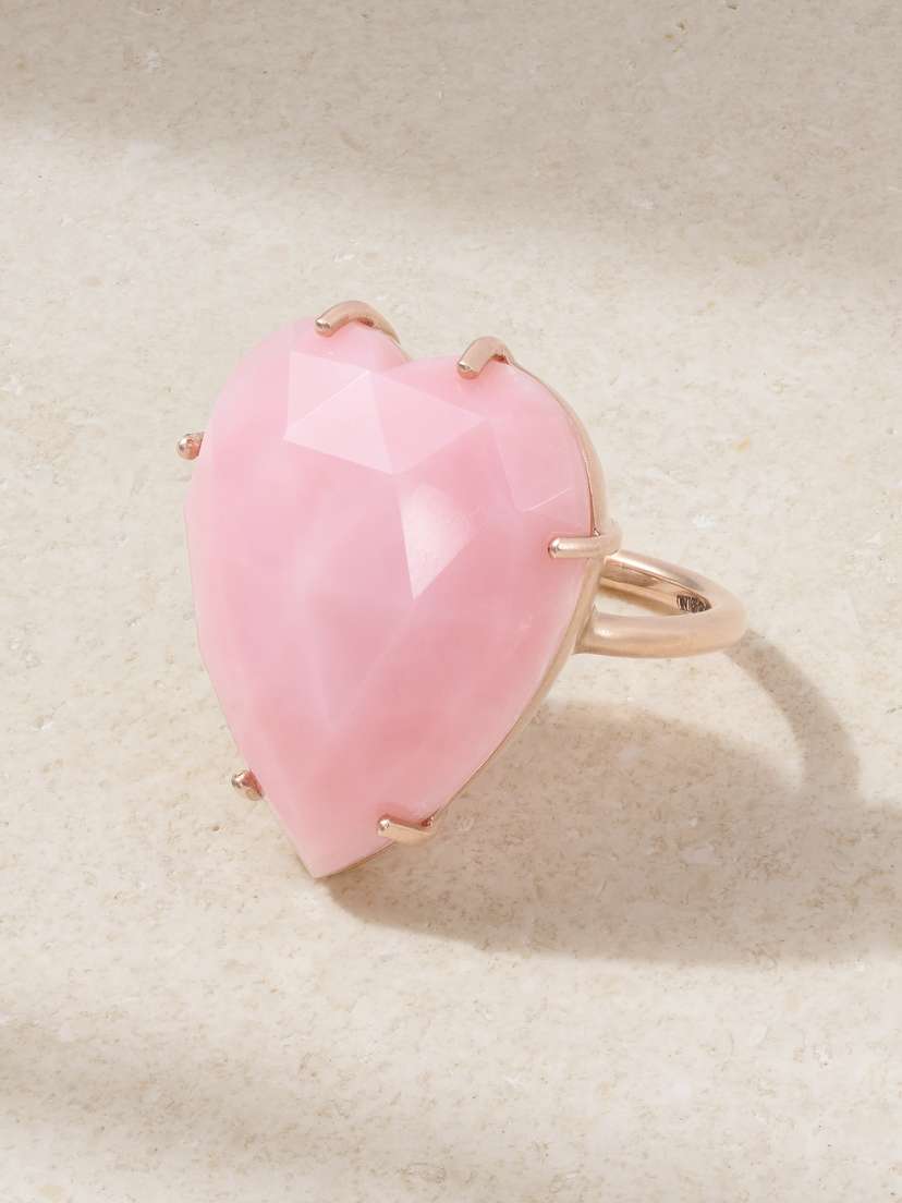 Irene Neuwirth Love 18-karat Rose Gold Opal Ring