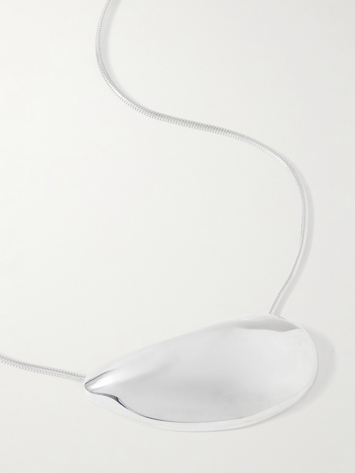 Sophie Buhai Oyster Large Silver Necklace