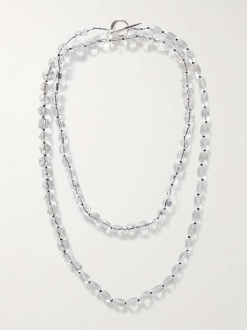Sophie Buhai Ice Silver Quartz Necklace