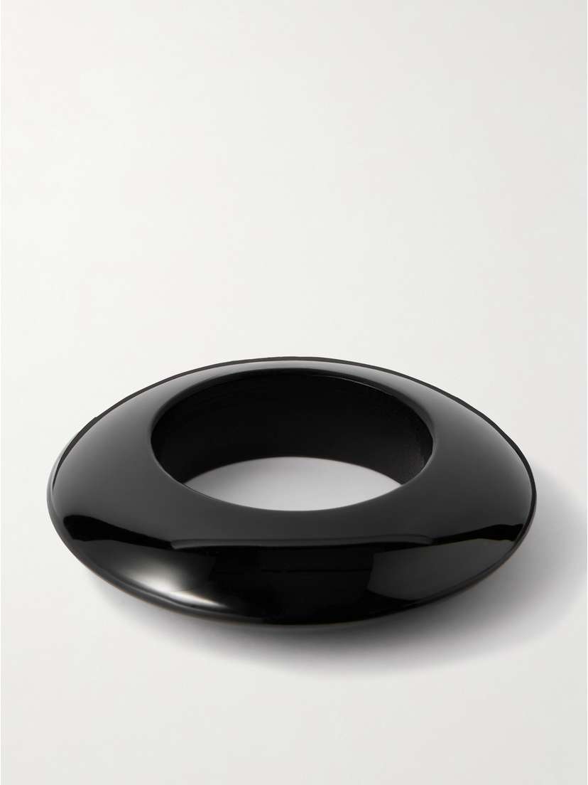 Sophie Buhai Pyramid Onyx Bangle