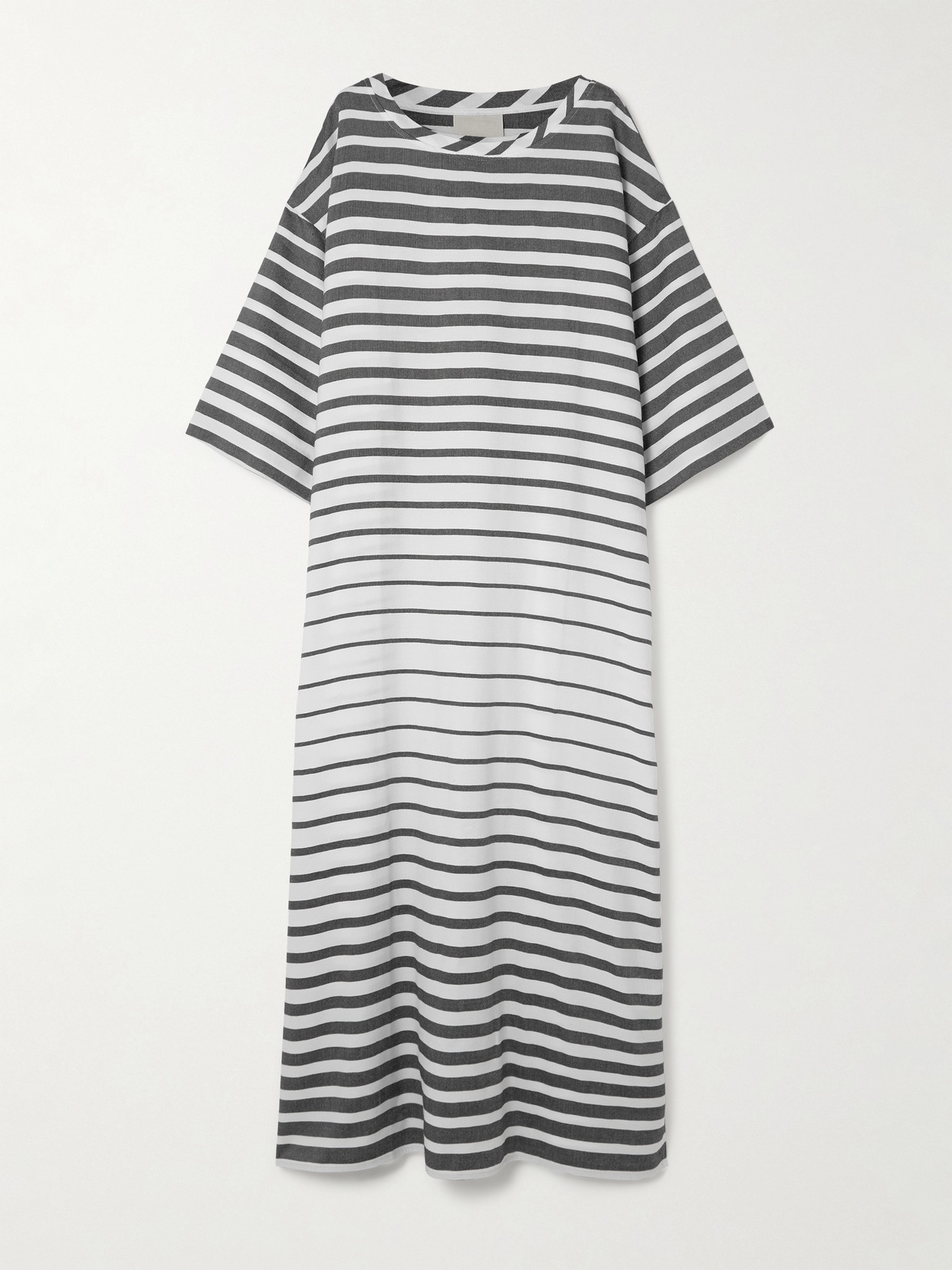 Marrakshi Life Striped Cotton-blend Maxi Dress