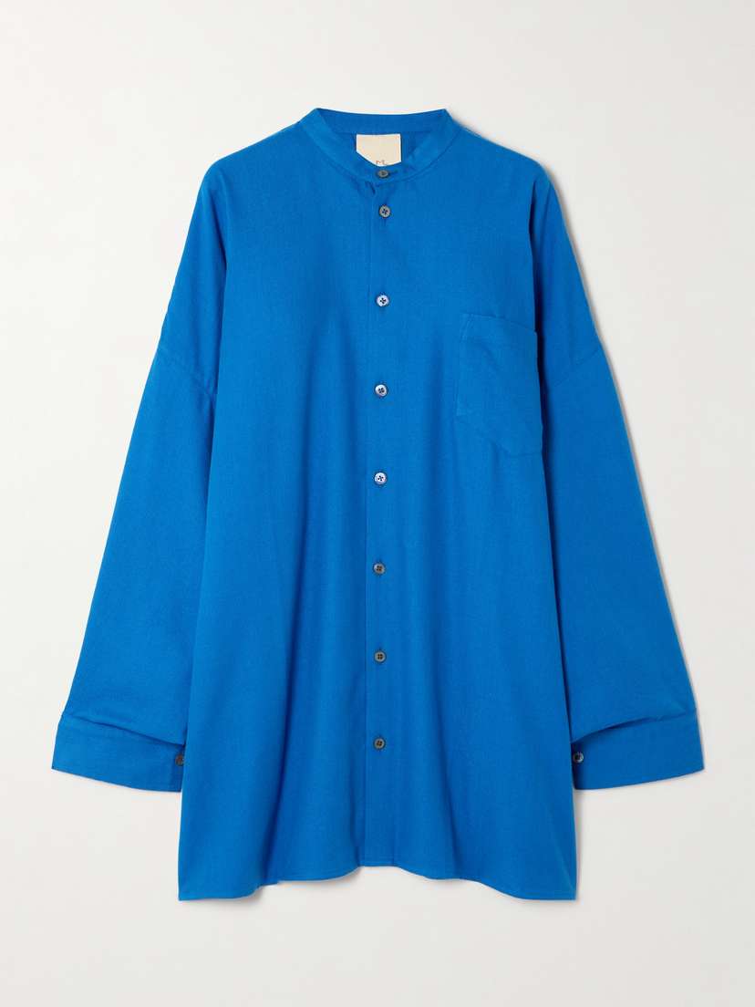 Marrakshi Life Oversized Cotton-blend Shirt
