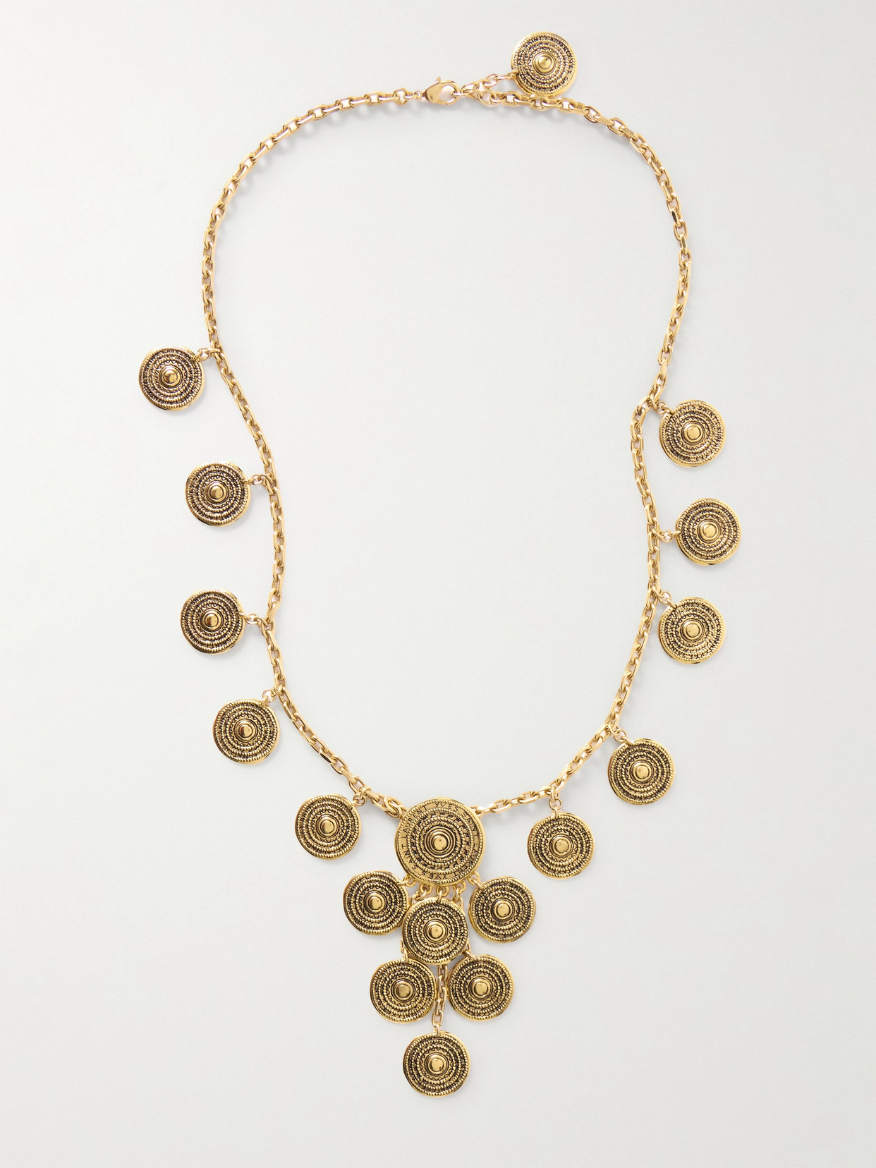 Saint Laurent Gold-tone Necklace