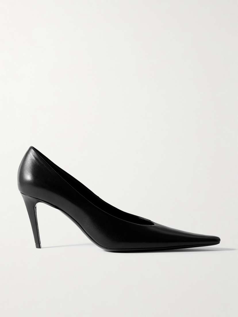 Saint Laurent Anne Marie Leather Pumps