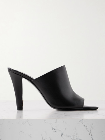 Saint Laurent Jill leather mules