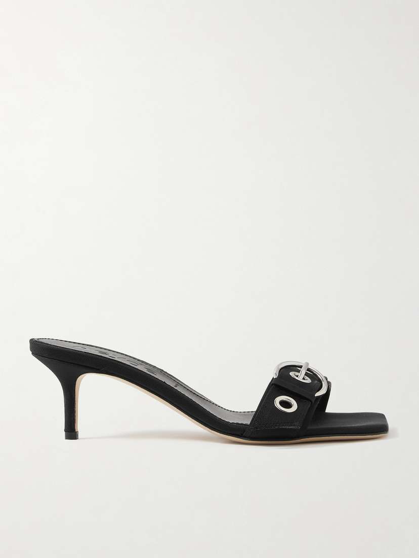 aeyde Ilvy Grosgrain Sandals