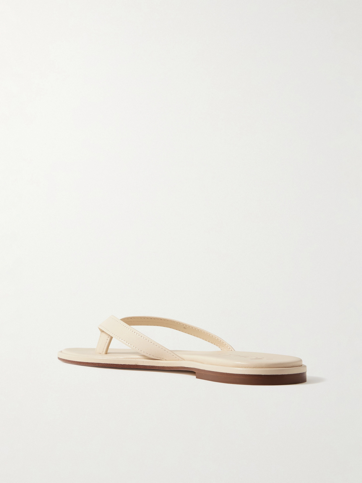 Shop Aeyde Melody Leather Flip Flops
