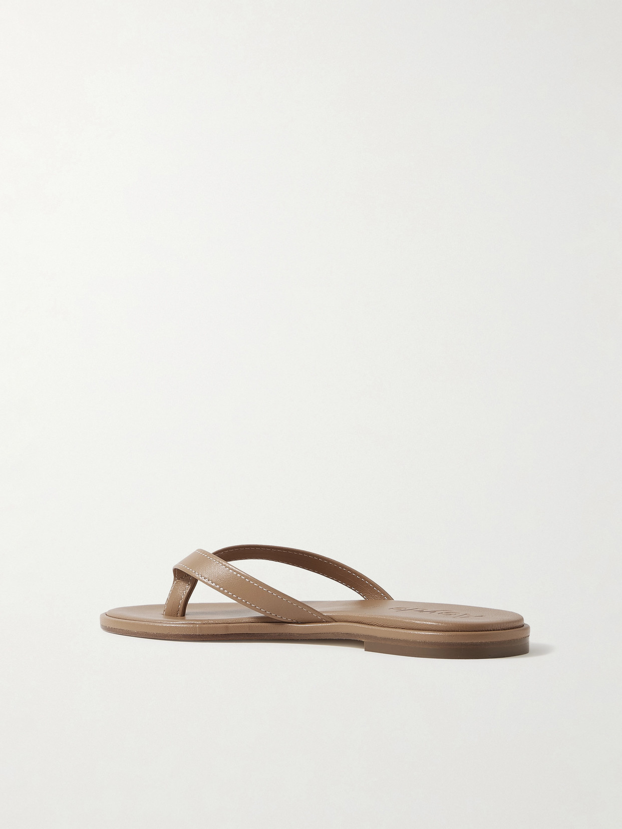 Shop Aeyde Melody Leather Flip Flops