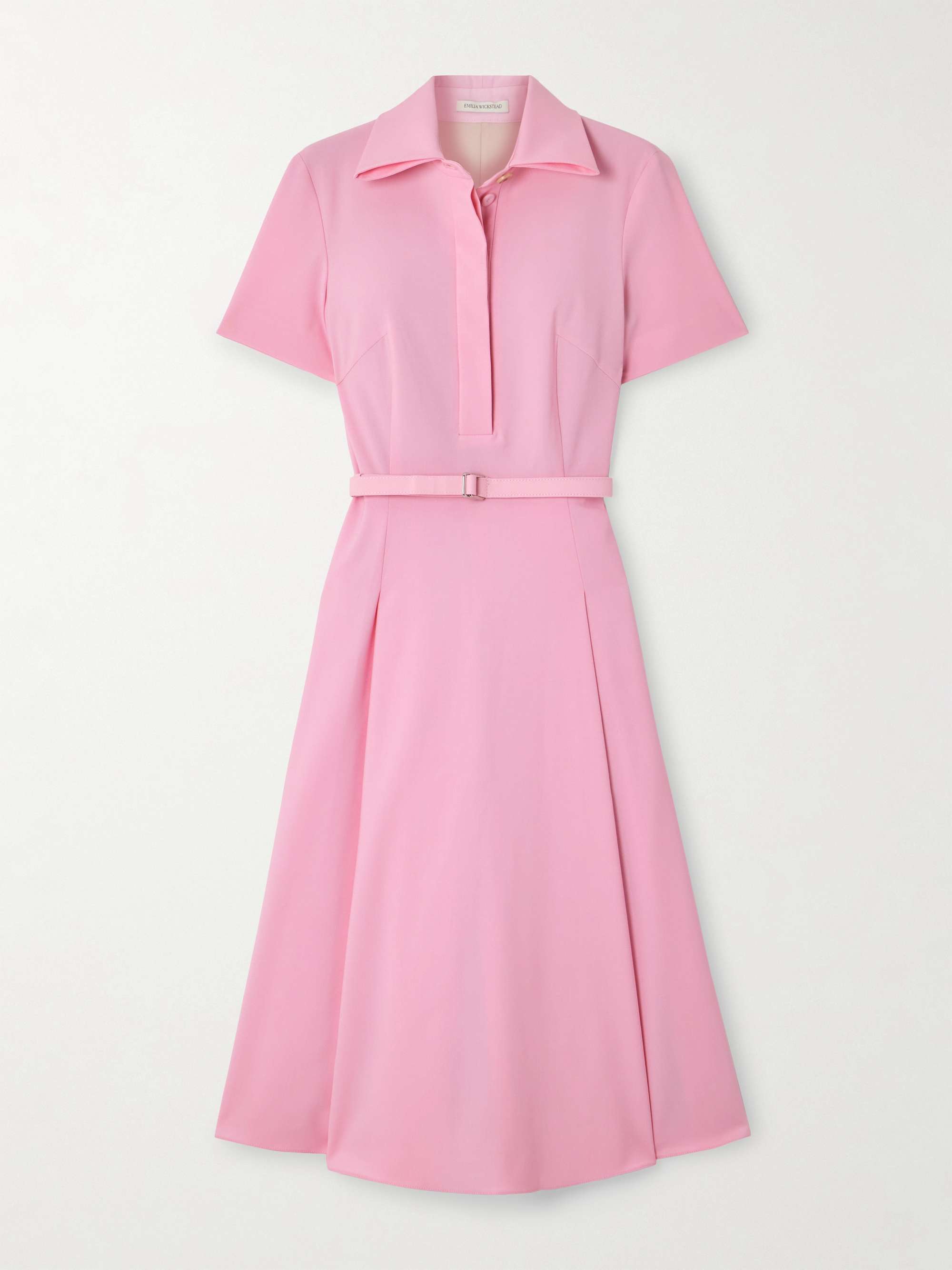 Emilia Denim Button Down Belted Dress Emilia Denim Button Down Belted Dress