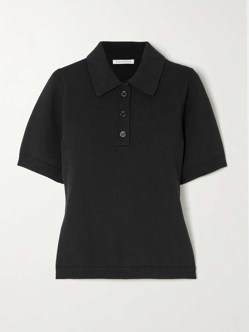 Emilia Wickstead Fairlie Cotton Polo Shirt
