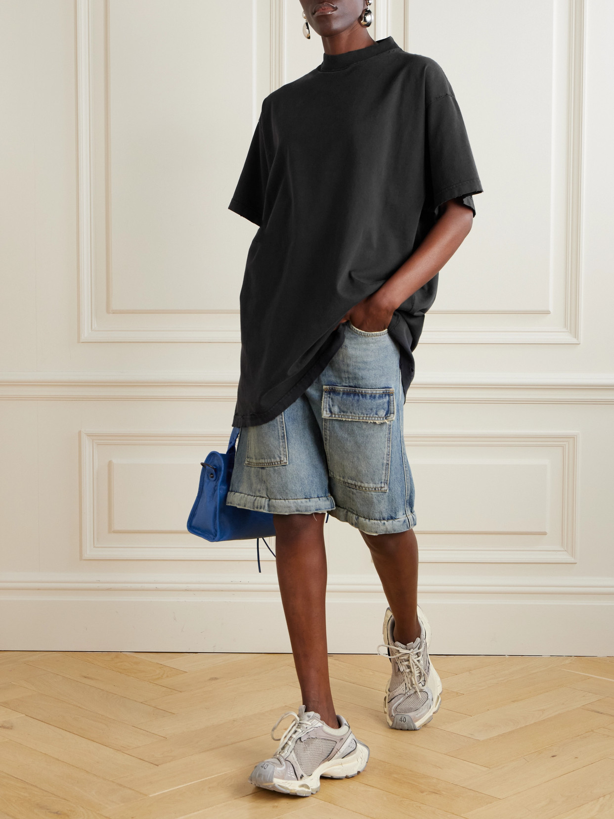 Mid-Rise Wide- Leg