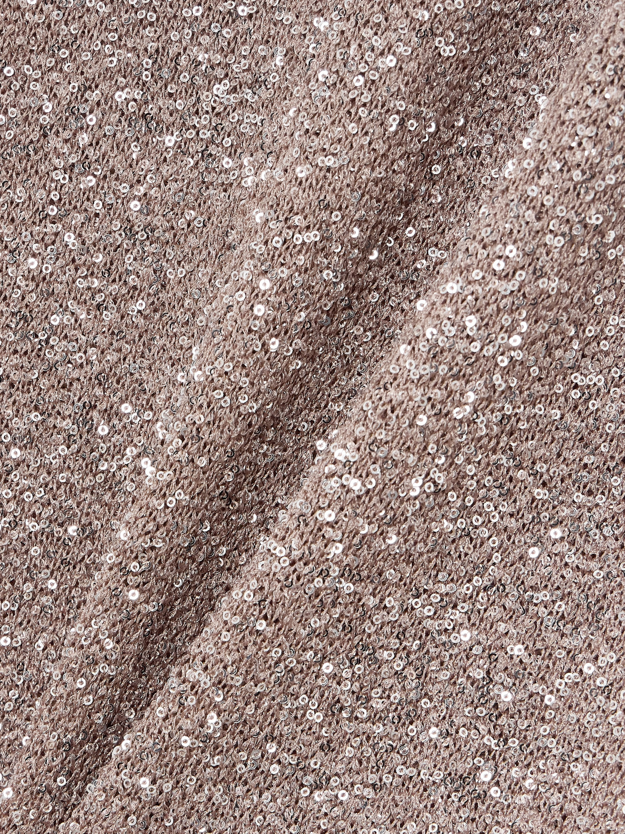Balenciaga Sequined Knitted Maxi Skirt In Neutrals
