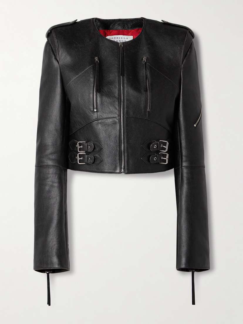 Gabriela Hearst Phanes Leather Jacket