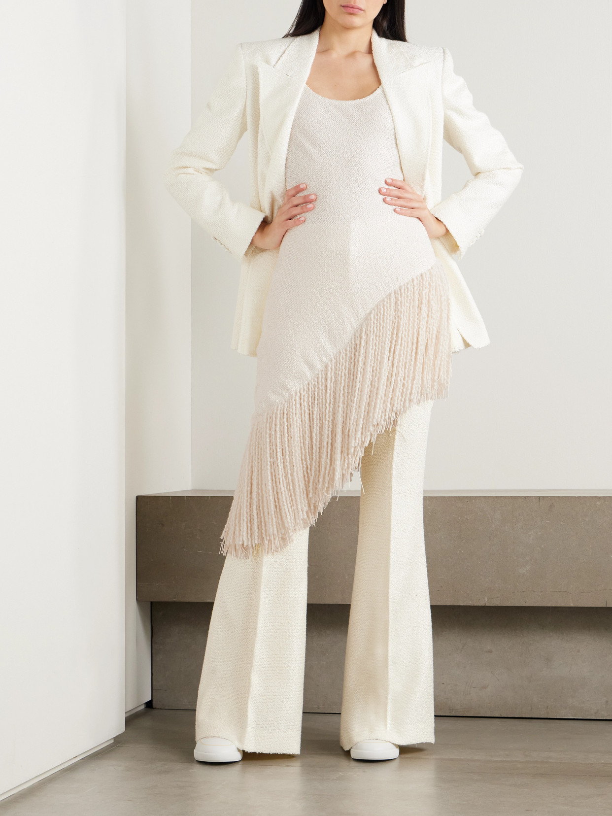 Gabriela Hearst Ursin Fringe Top