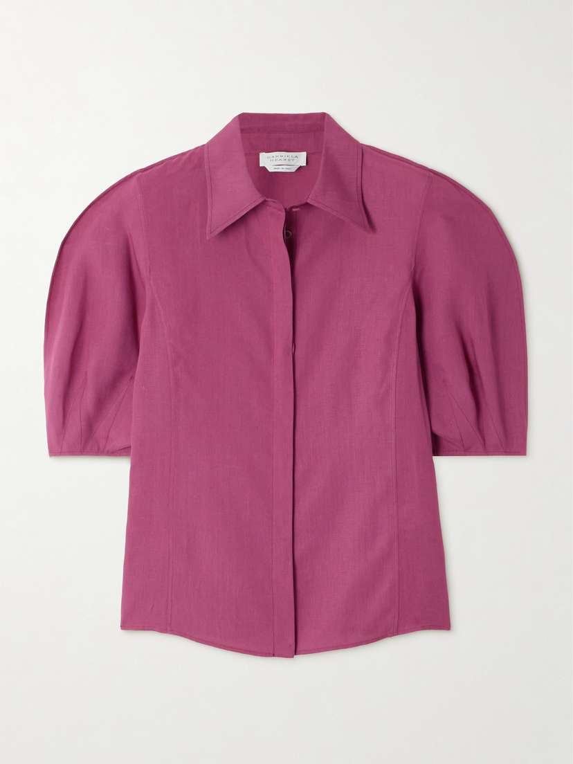 Gabriela Hearst Sansi Linen Shirt
