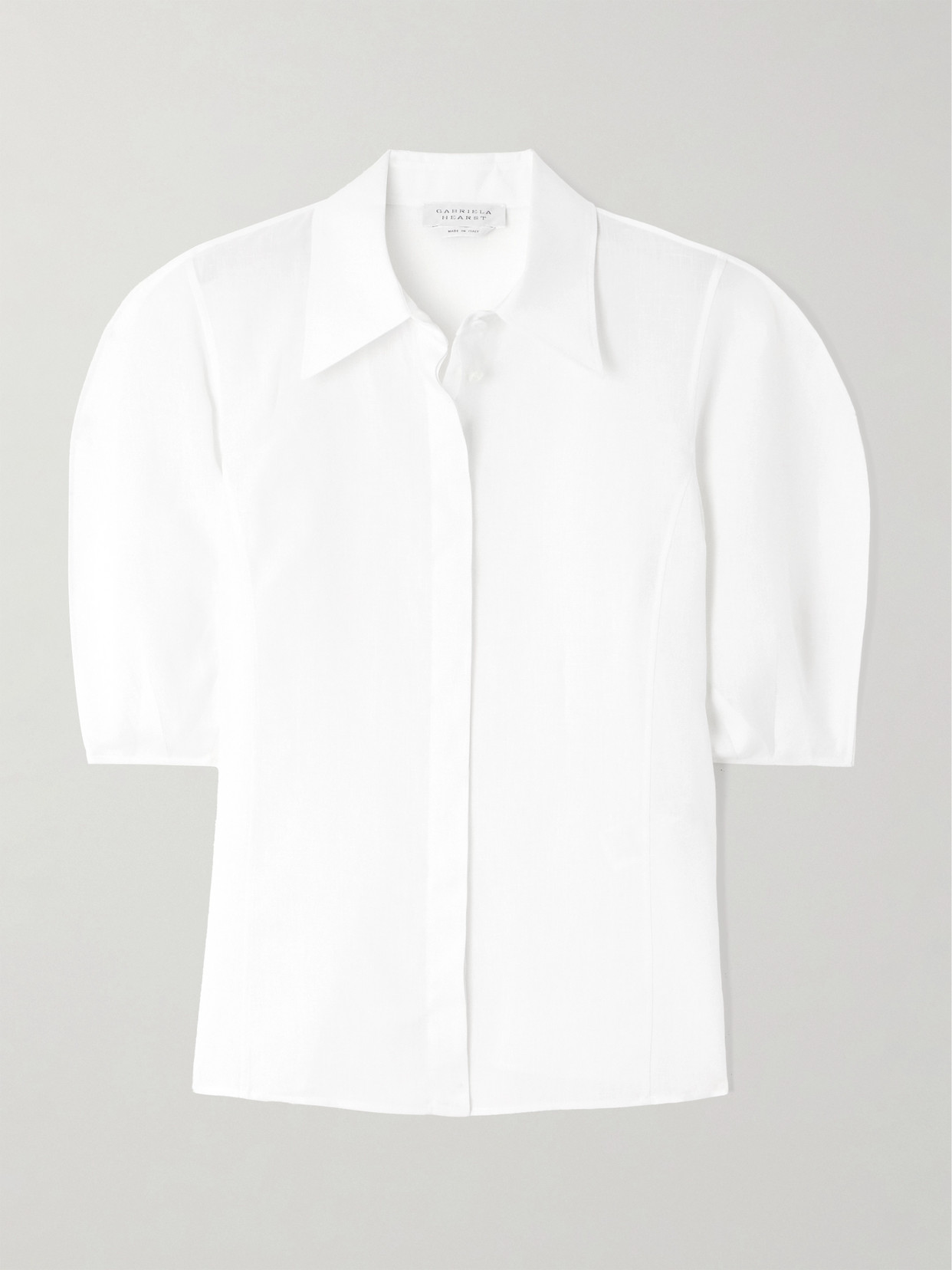 Gabriela Hearst - Sansi Linen Shirt - White