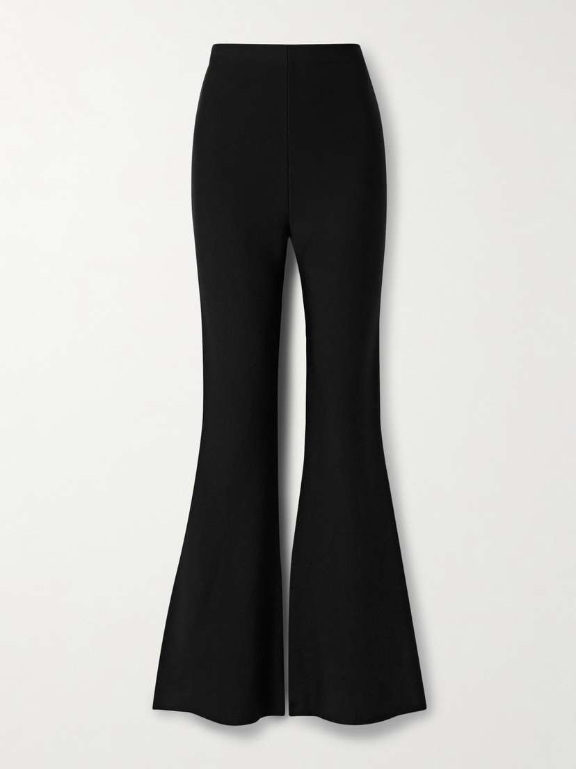 Gabriela Hearst Ambrosia Silk Flared Pants