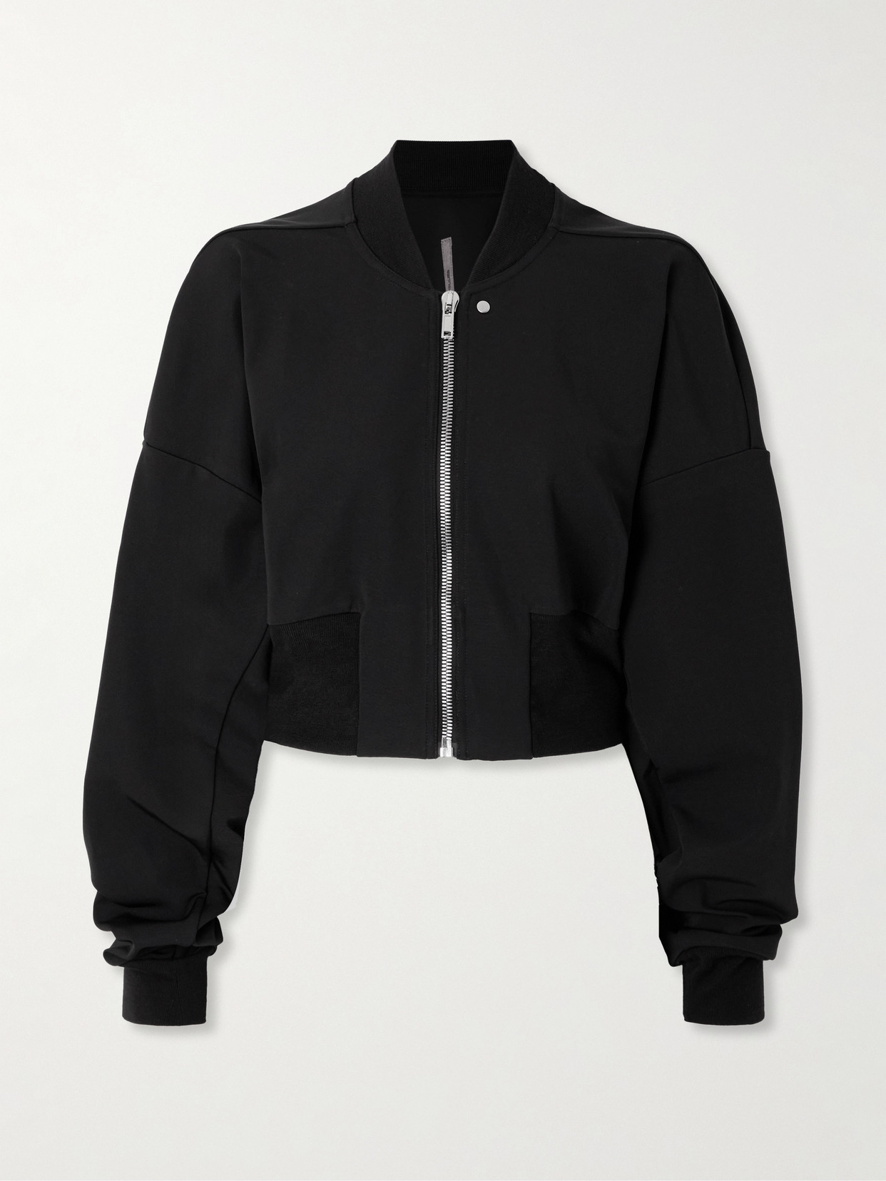 RICK OWENS JERSEY BOMBER JACKET