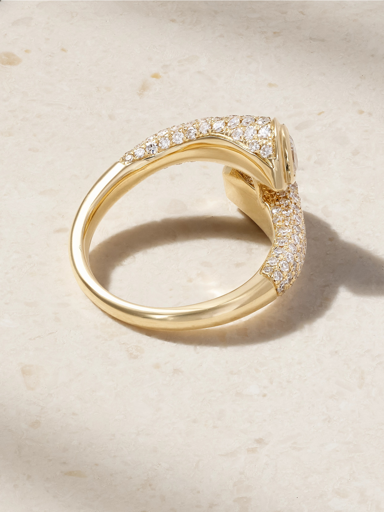 Shay 18-karat Gold Diamond Pinky Ring In Gold