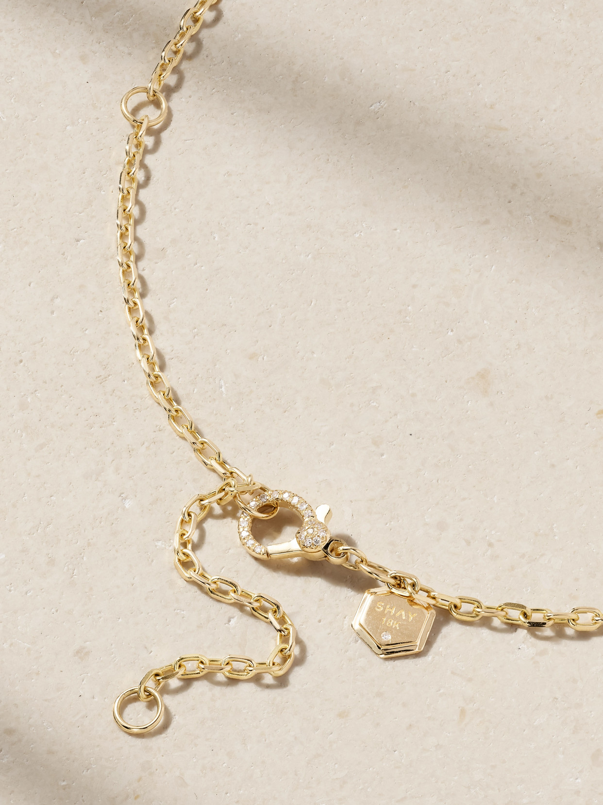 Shay 18-karat Gold Diamond Necklace In Gold