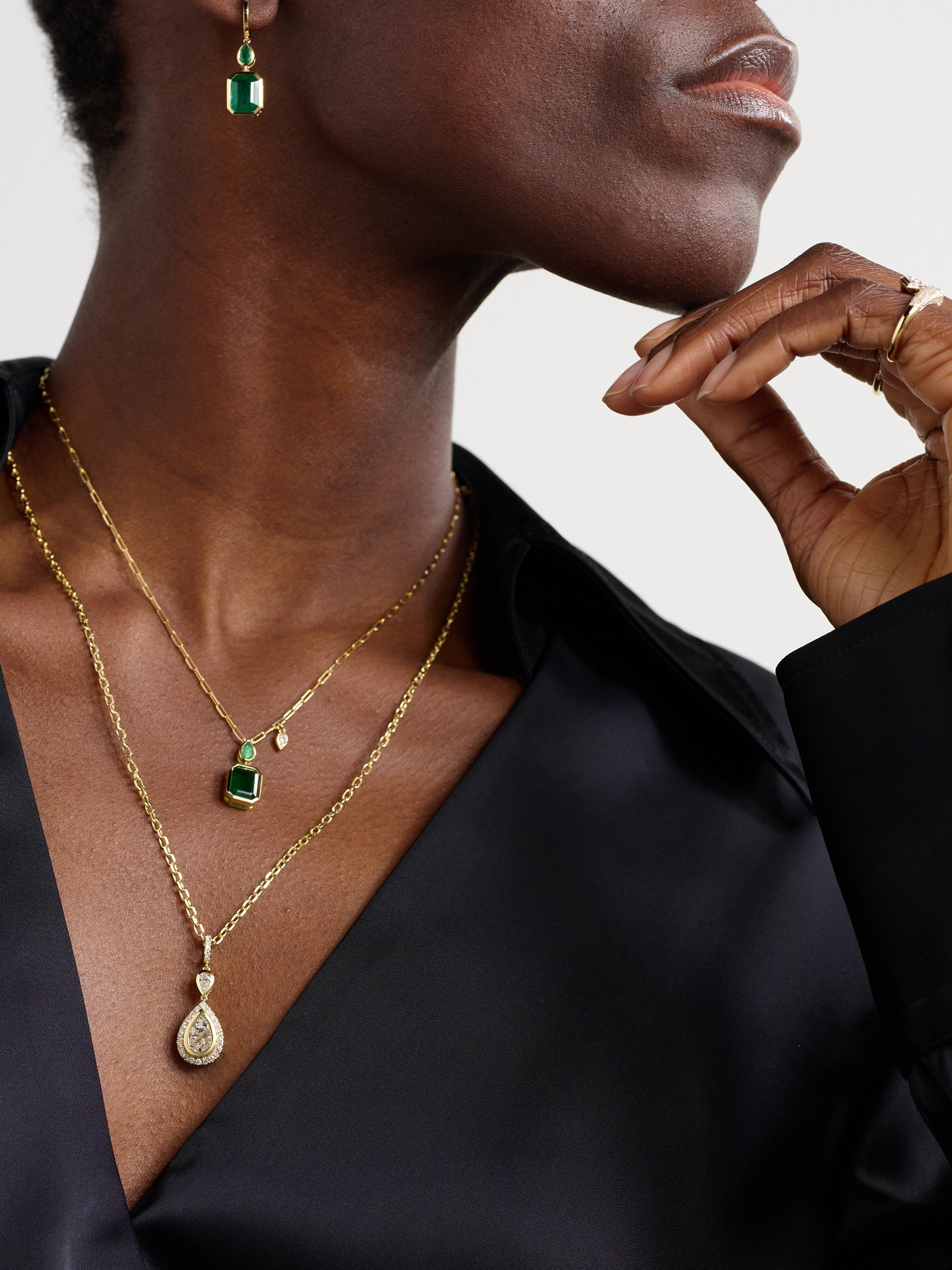 Shay 18-karat Gold Diamond Necklace In Gold